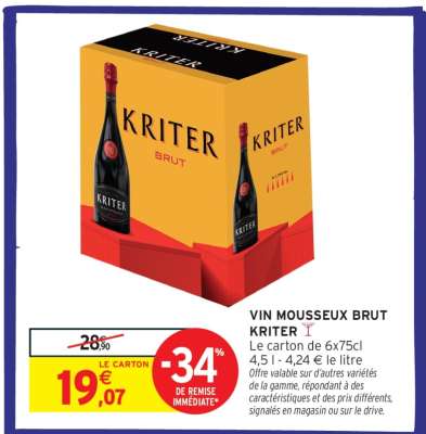 VIN MOUSSEUX BRUT KRITER