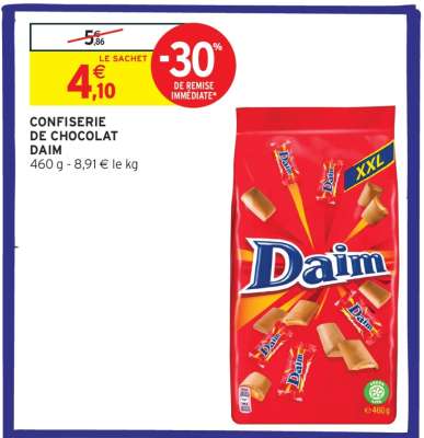 CONFISERIE DE CHOCOLAT DAIM