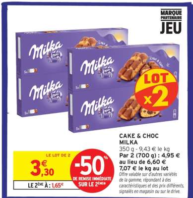 Cake & Choc Milka