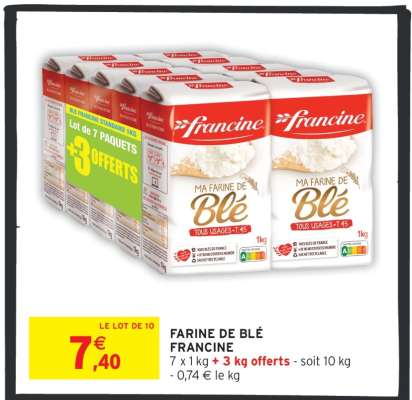 Farine De Blé Francine