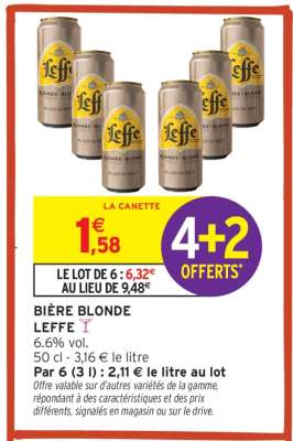 Bière Blonde Leffe*