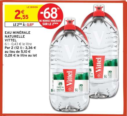 Eau Minérale Naturelle Vittel