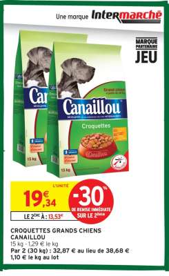 Croquettes Grands Chiens Canailleou