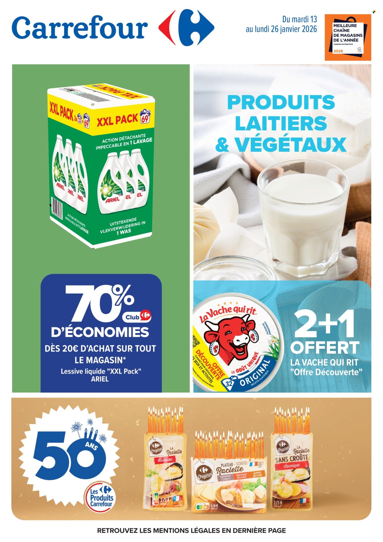 Catalogue Carrefour Hypermarchés - 13/01/2026 - 26/01/2026. Page 1