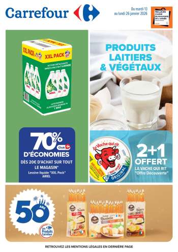 Catalogue Carrefour Hypermarchés - 13/01/2026 - 26/01/2026.