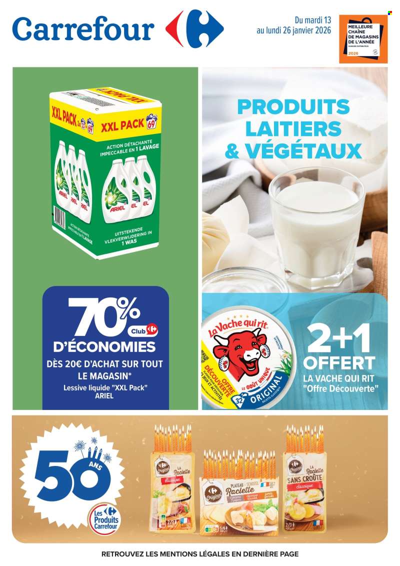 Catalogue Carrefour Hypermarchés - 13/01/2026 - 26/01/2026.