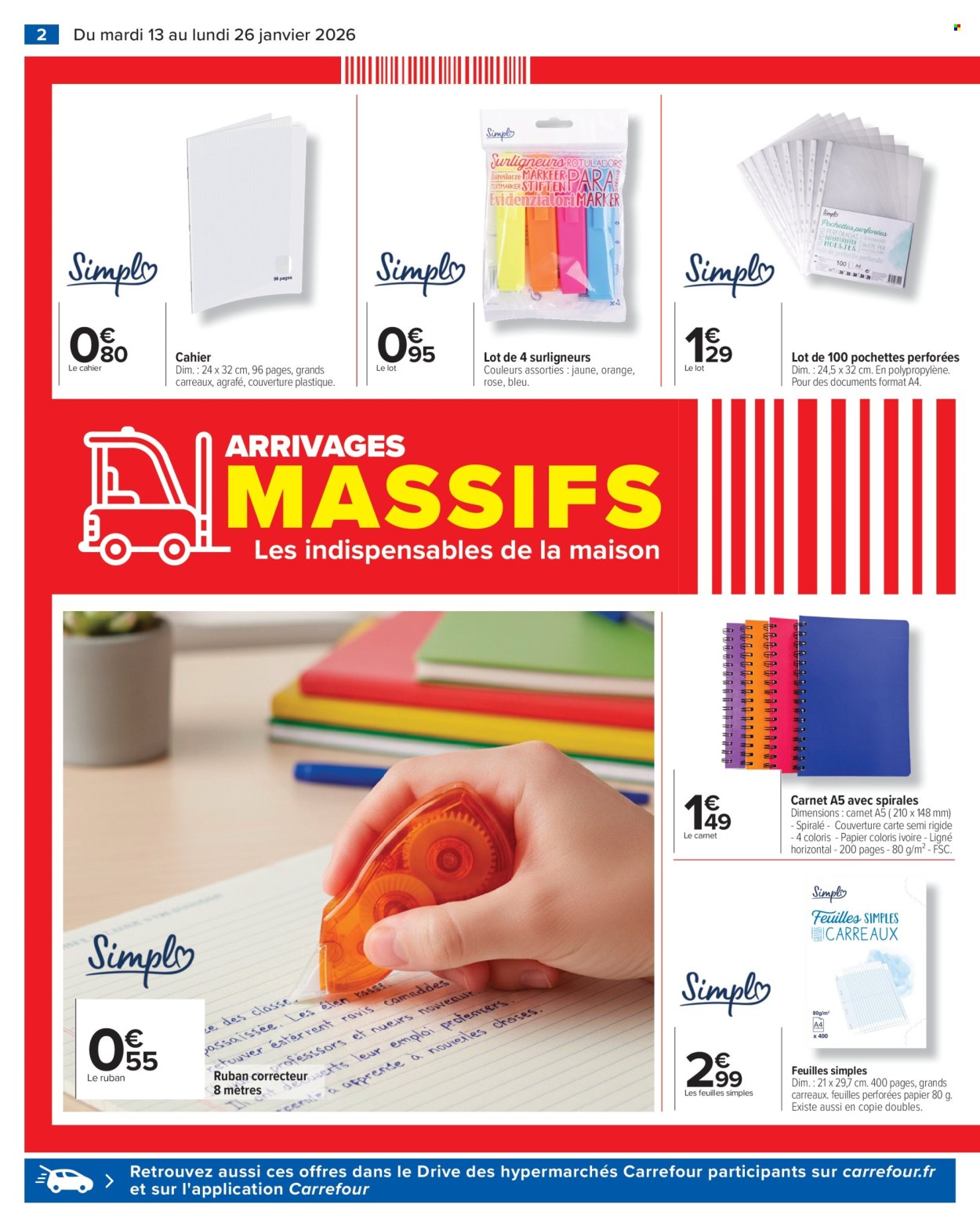 Catalogue Carrefour Hypermarchés - 13/01/2026 - 26/01/2026. Page 3