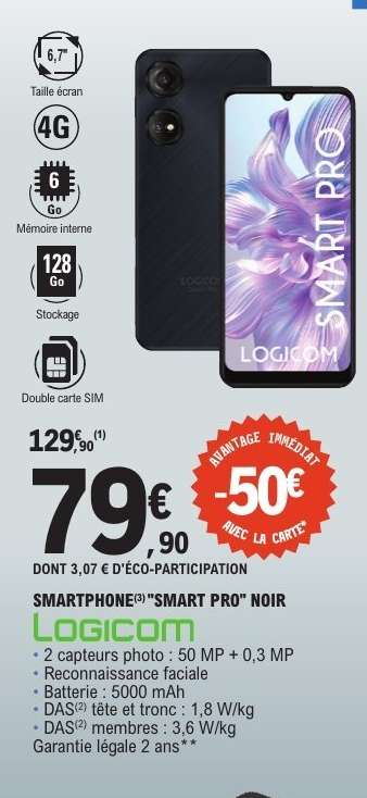 Smartphone Smart Pro noir