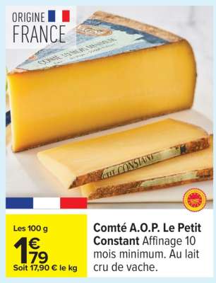 Comté A.O.P. Le Petit Constant