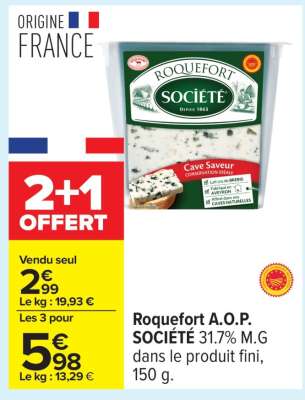 Roquefort A.O.P SOCIETE