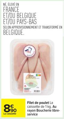 FILET DE POULET