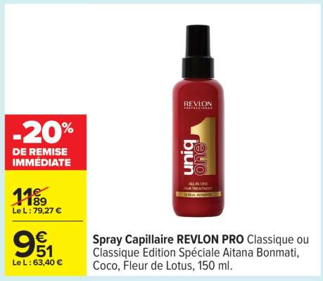 Spray Capillaire REVLON PRO