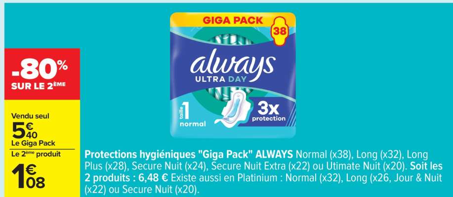 Always Ultra Day Giga Pack