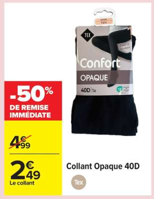 Collant Opaque 40D