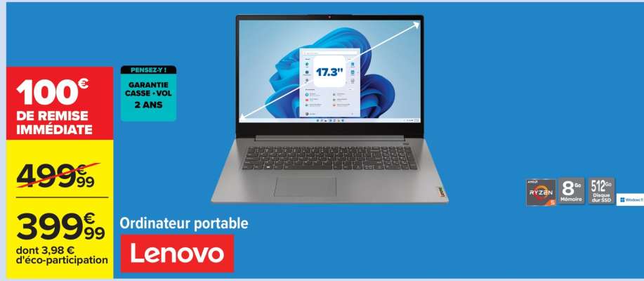 Ordinateur portable Lenovo