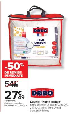 Couette «Home cocoon»