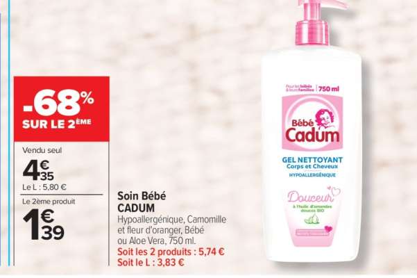 Soin Bébé CADUM