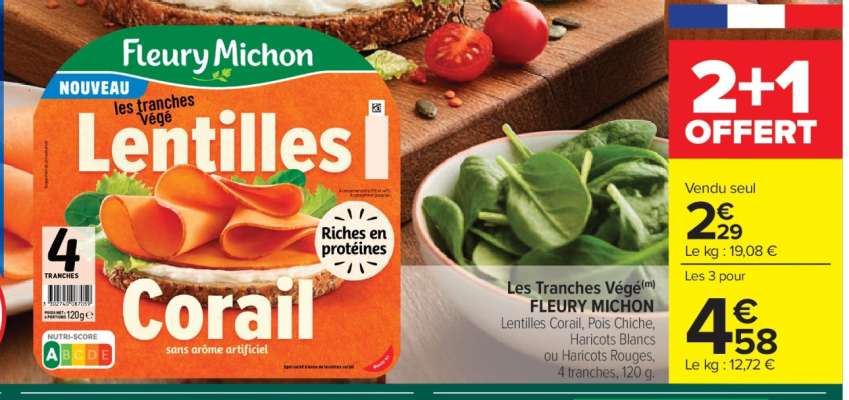 Les Tranches Végé™ FLEURY MICHON
