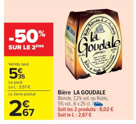 Bière La Goudale