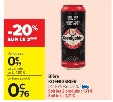 Bière KOENIGSBIER