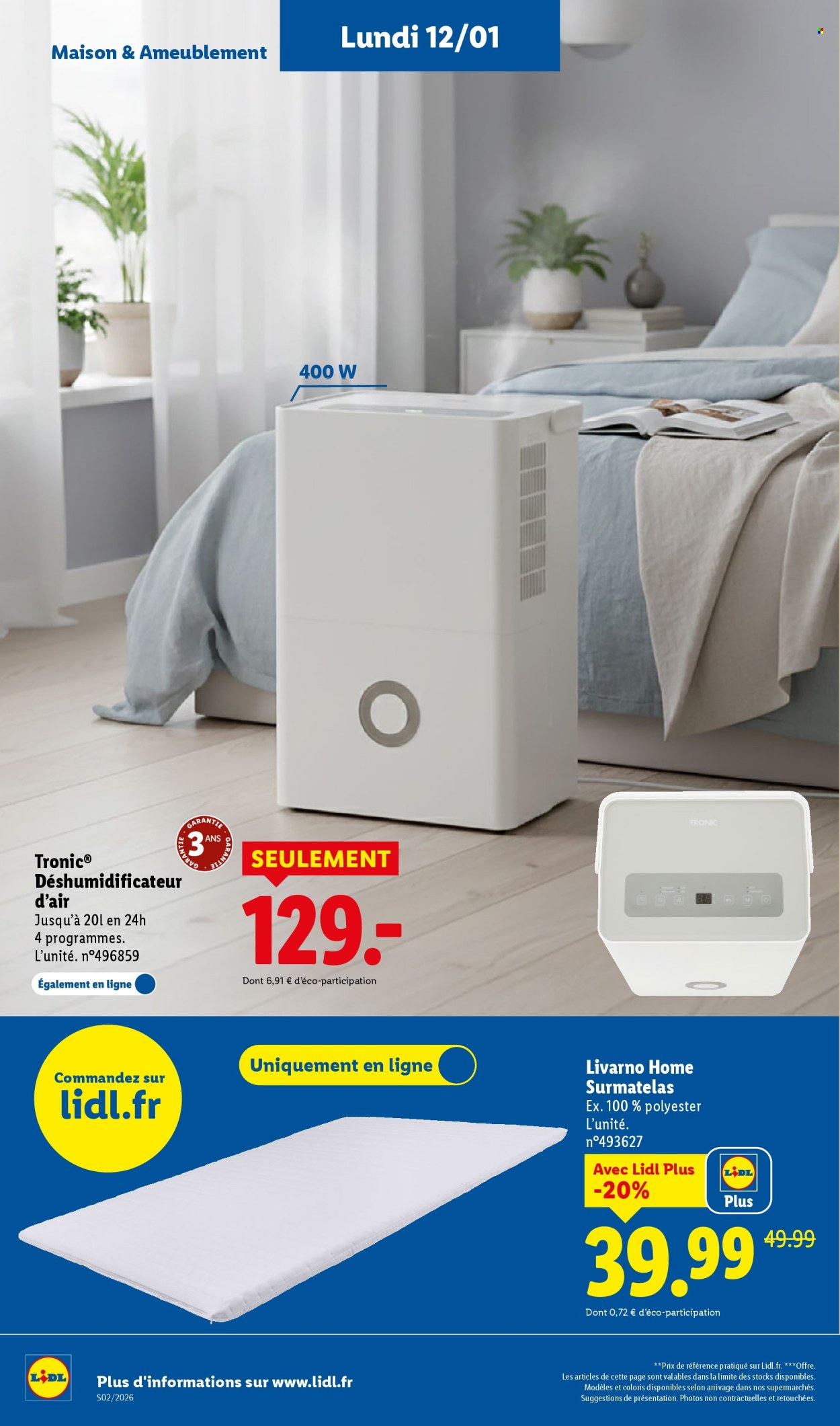 Catalogue Lidl - 08/01/2026 - 12/01/2026. Page 22