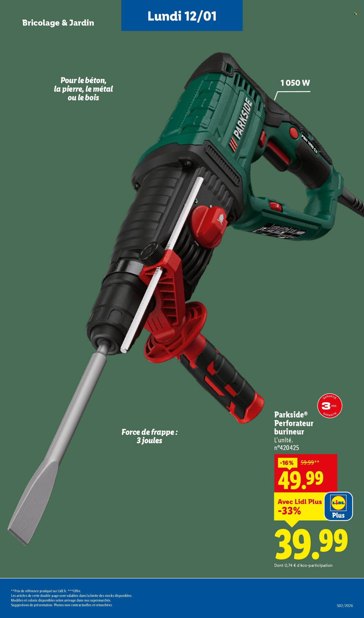 Catalogue Lidl - 08/01/2026 - 12/01/2026. Page 33