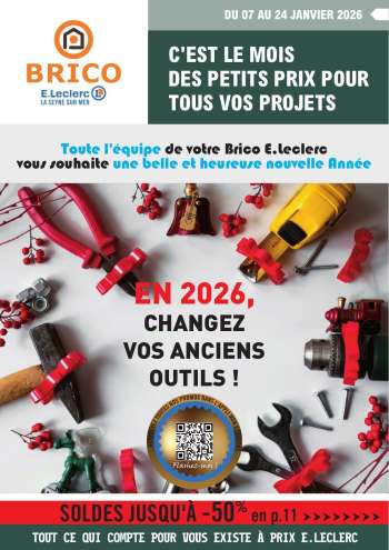 Catalogue E.Leclerc - 07/01/2026 - 24/01/2026.