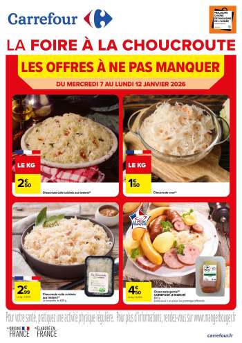 Catalogue Carrefour Hypermarchés - 07/01/2026 - 12/01/2026.
