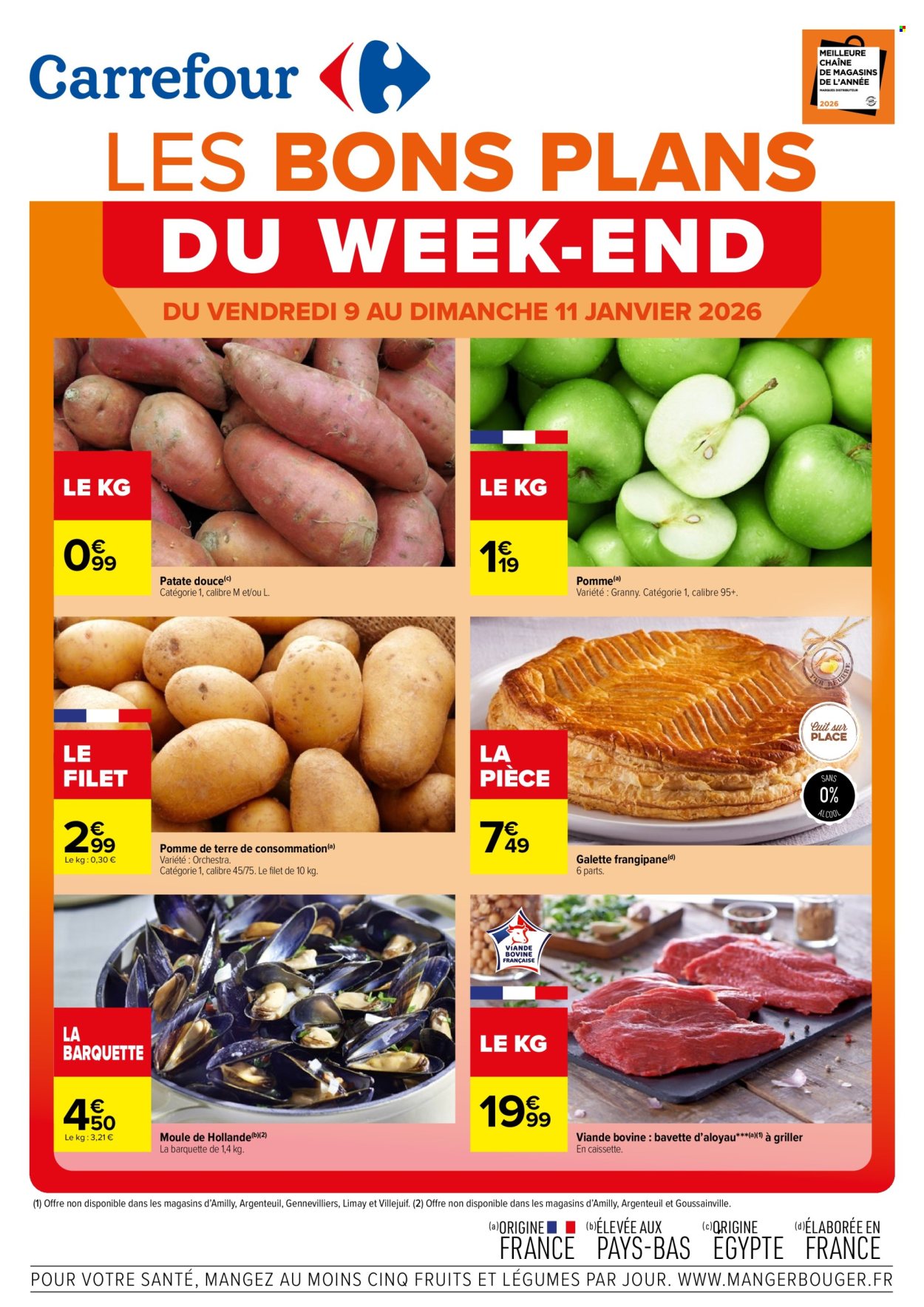 Catalogue Carrefour Hypermarchés - 09/01/2026 - 11/01/2026. Page 1