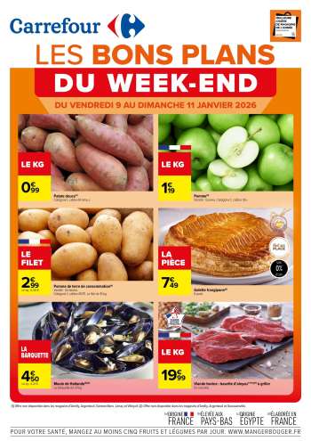 Catalogue Carrefour Hypermarchés - 09/01/2026 - 11/01/2026.