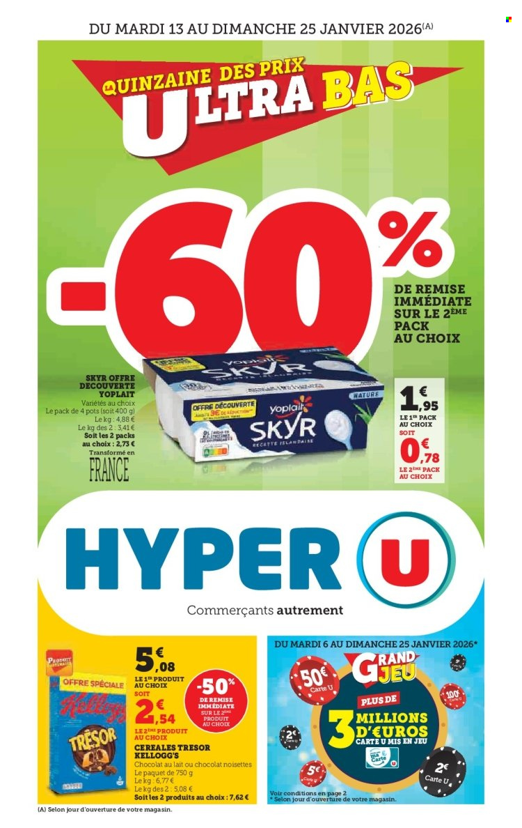 Catalogue HYPER U - 13/01/2026 - 25/01/2026. Page 1