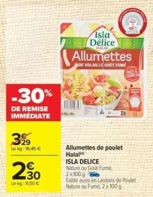 Allumettes de poulet Halal