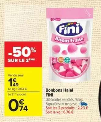 Bonbons Halal FINI