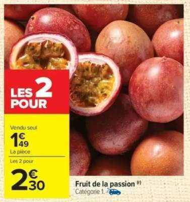 Fruit de la passion