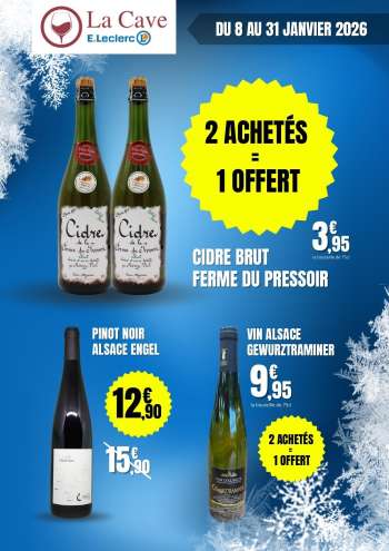 Catalogue E.Leclerc - 08/01/2026 - 31/01/2026.