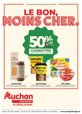 Catalogue Auchan - 13/01/2026 - 24/01/2026.