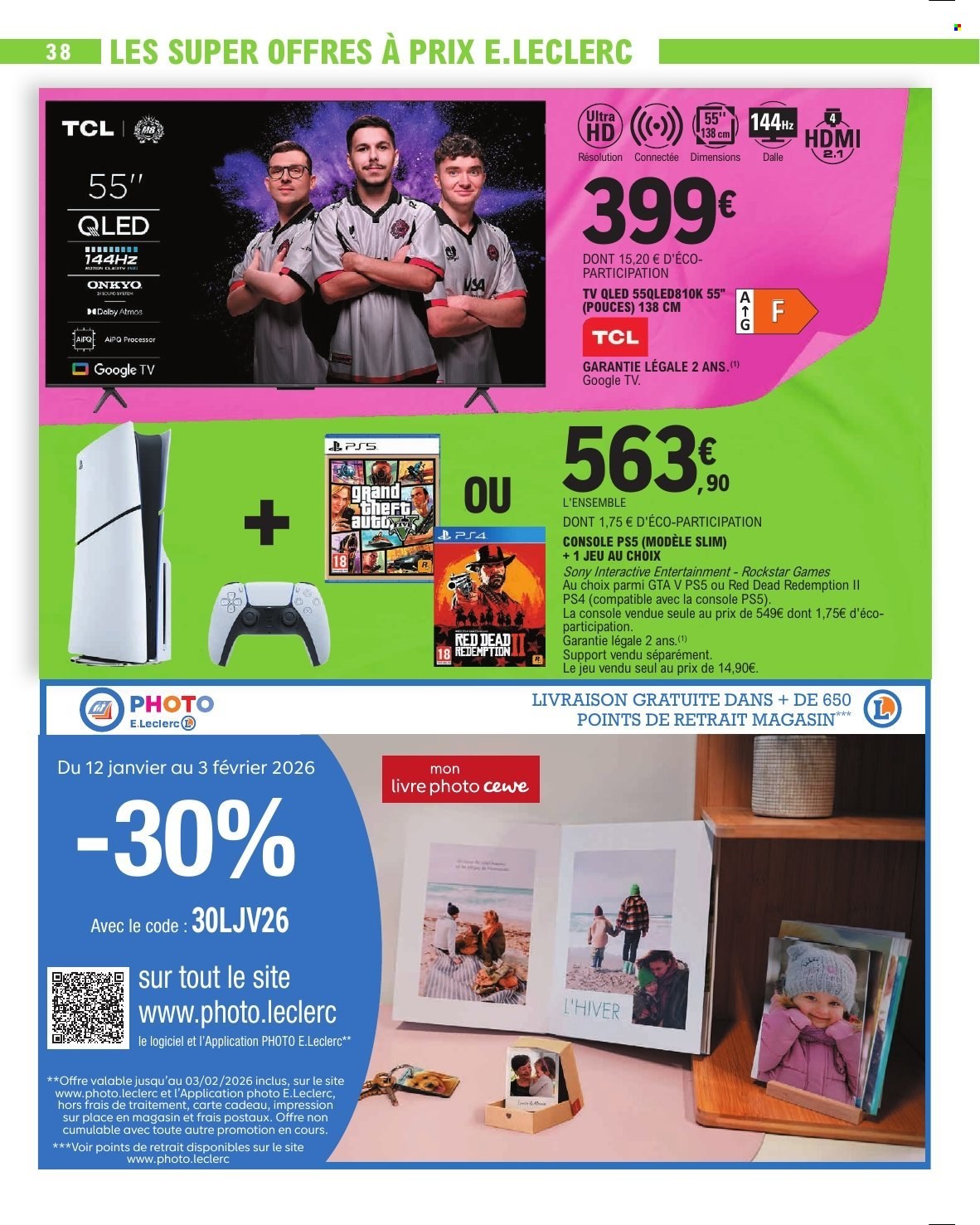 Catalogue E.Leclerc - 13/01/2026 - 24/01/2026. Page 38