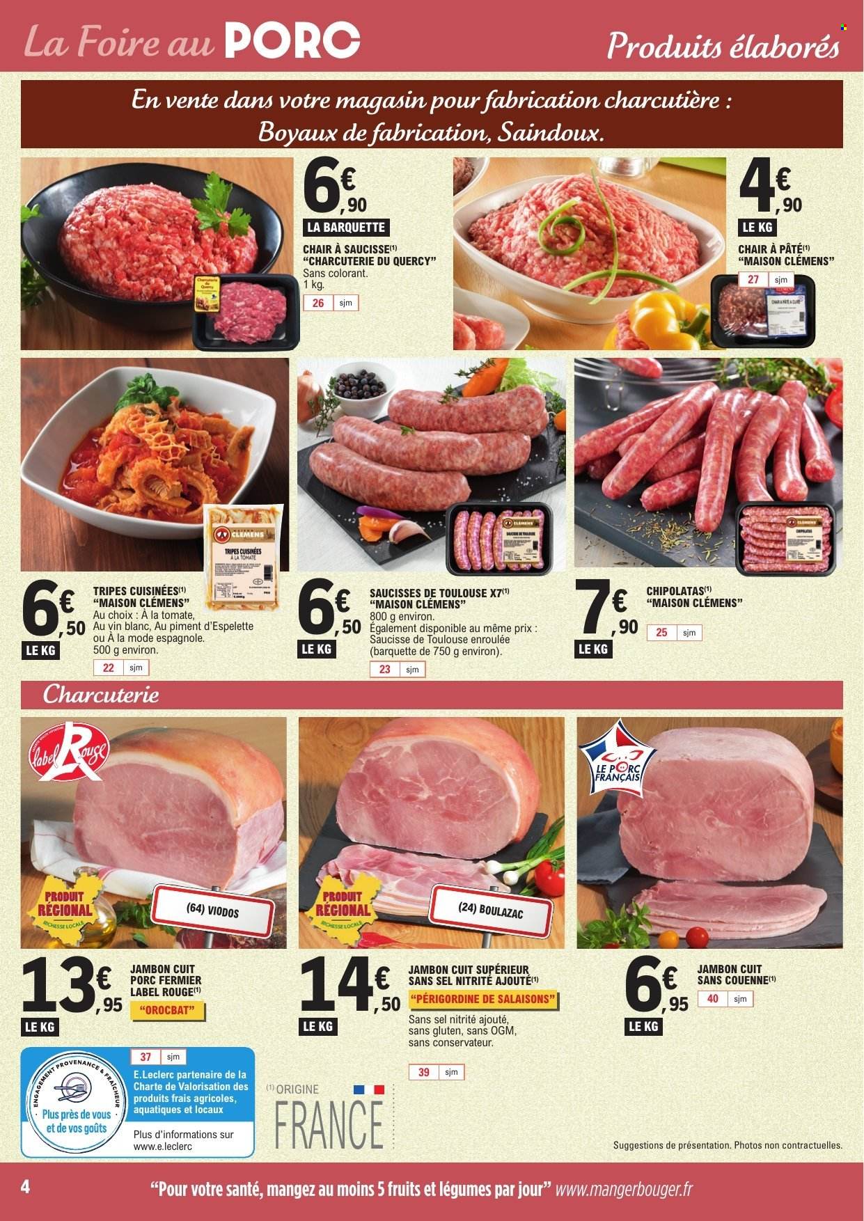 Catalogue E.Leclerc - 13/01/2026 - 17/01/2026. Page 4
