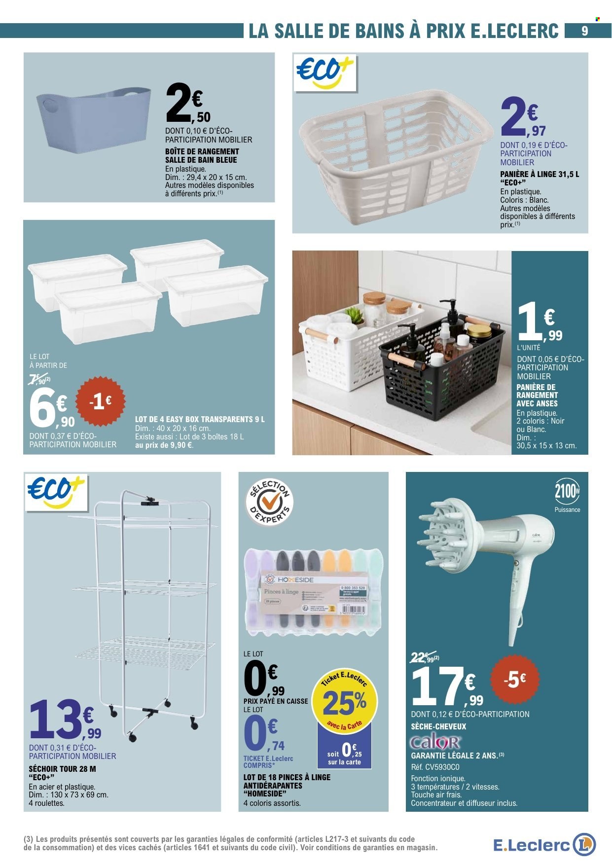 Catalogue E.Leclerc - 13/01/2026 - 24/01/2026. Page 9