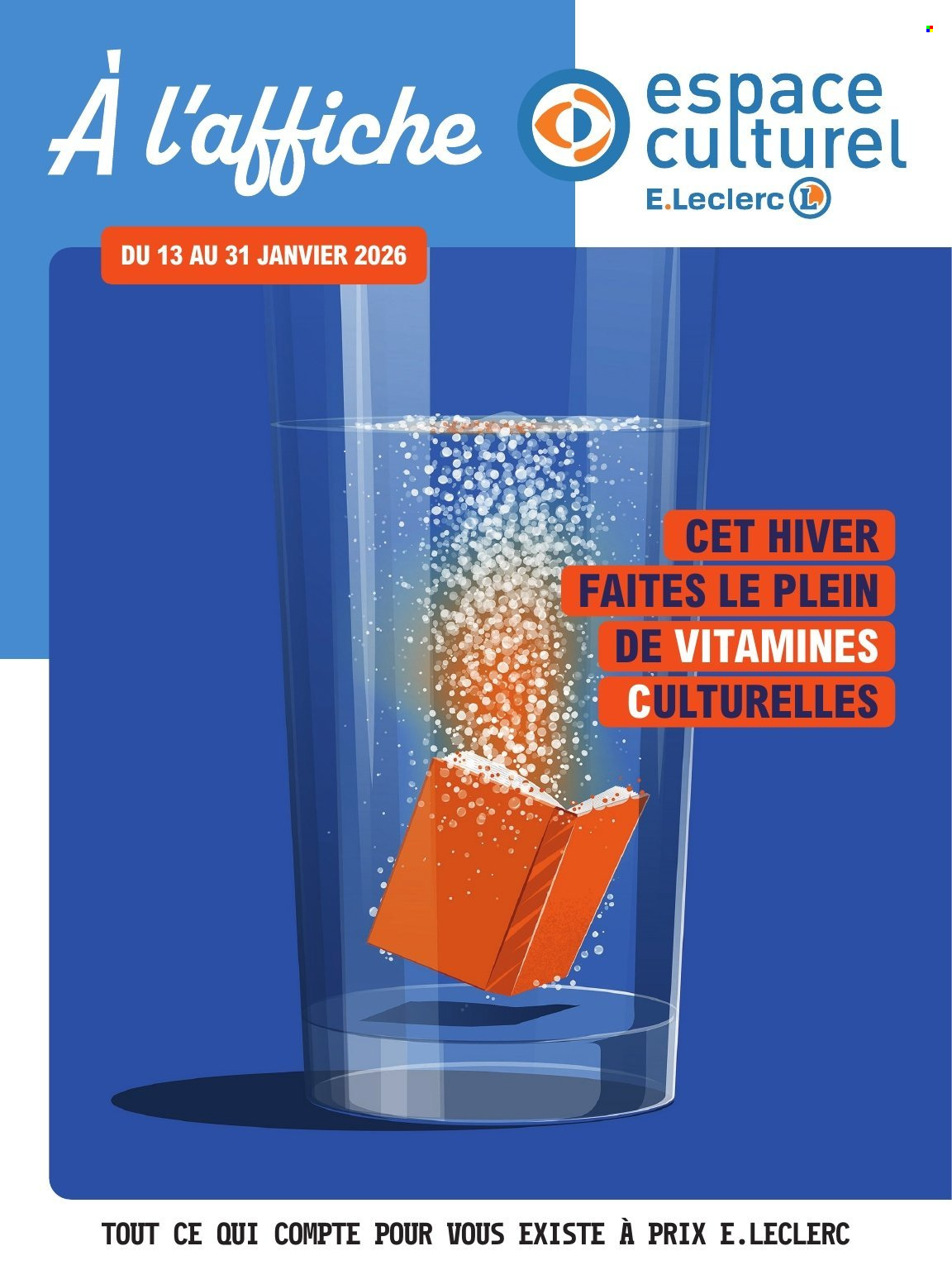 Catalogue E.Leclerc - 13/01/2026 - 31/01/2026. Page 1