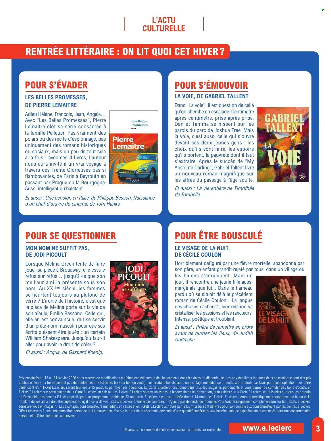 Catalogue E.Leclerc - 13/01/2026 - 31/01/2026. Page 3