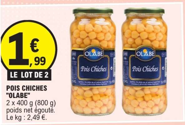 POIS CHICHES "OLABE"
