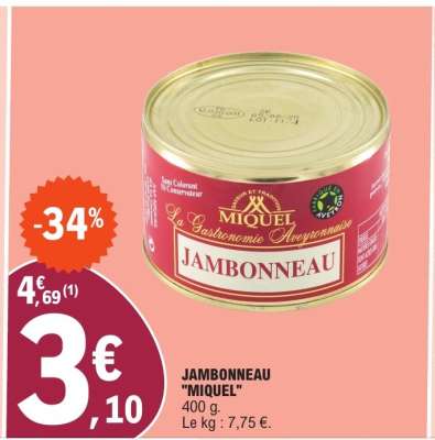 JAMBONNEAU 'MIQUEL'