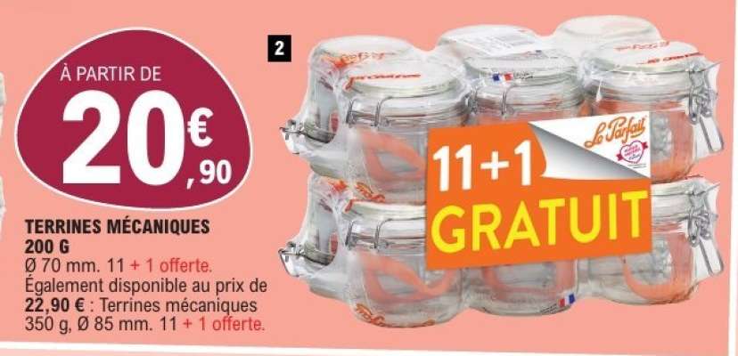 Terrines mécaniques