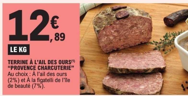 TERRINE À L'AIL DES OURS