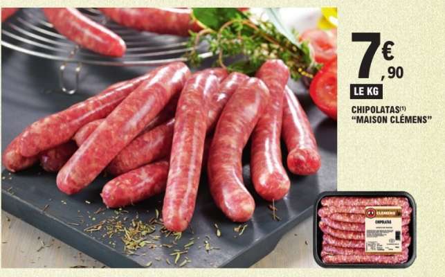 CHIPOLATAS "MAISON CLÉMENS"