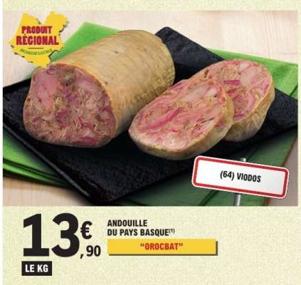 ANDOUILLE DU PAYS BASQUE