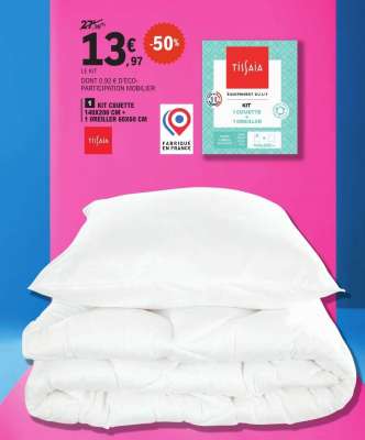 Kit Couette et Oreiller