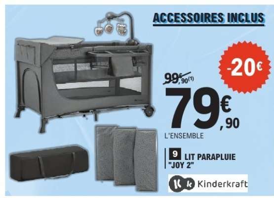 Lit Parapluie 'Joy 2'