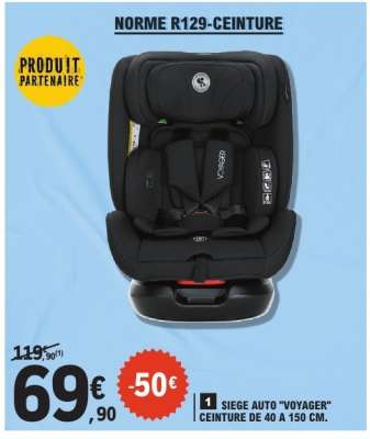 SIEGE AUTO "VOYAGER"